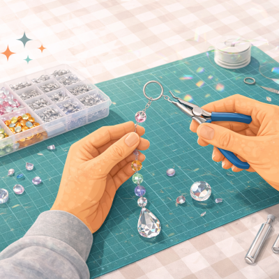 Atelier Créatif Vaux le penil, Facettes atelier créatif, Facettes atelier, atelier suncatcher vaux le penil, atelier suncatcher facettes